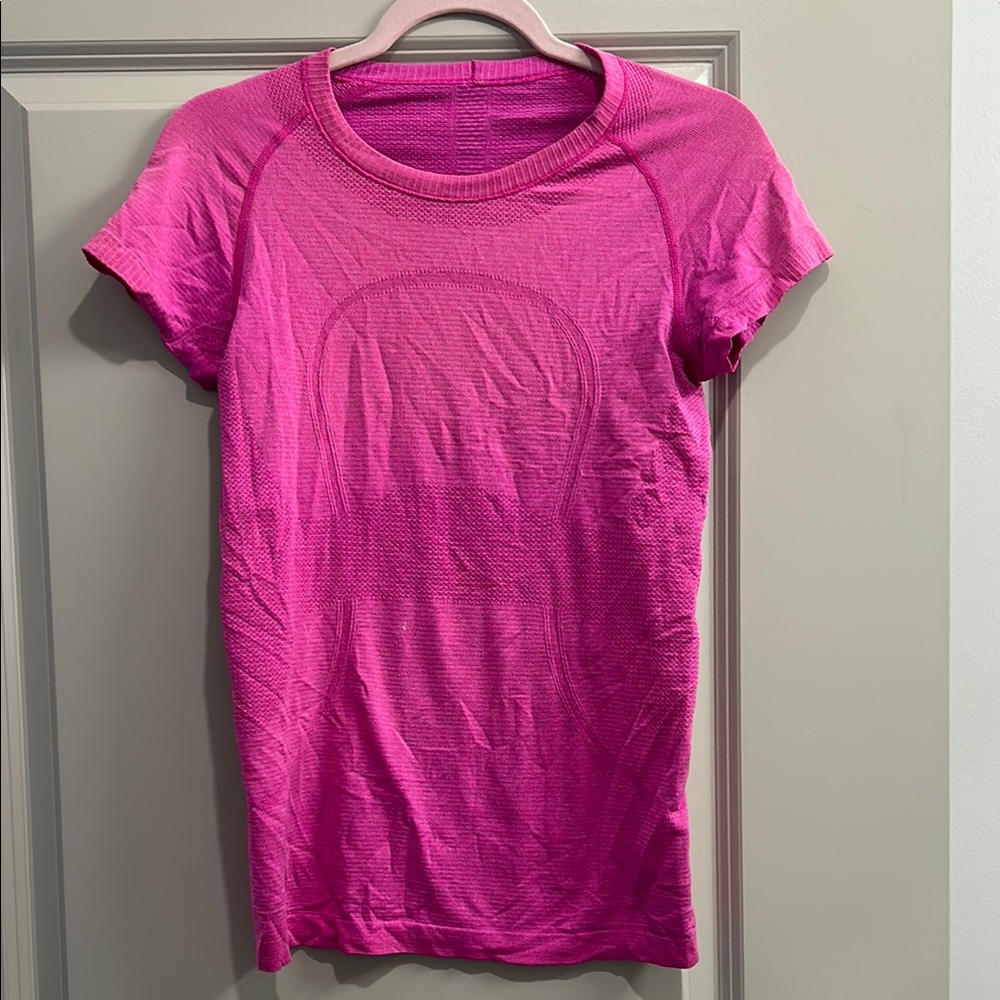 Women's Pink Athletic Top
